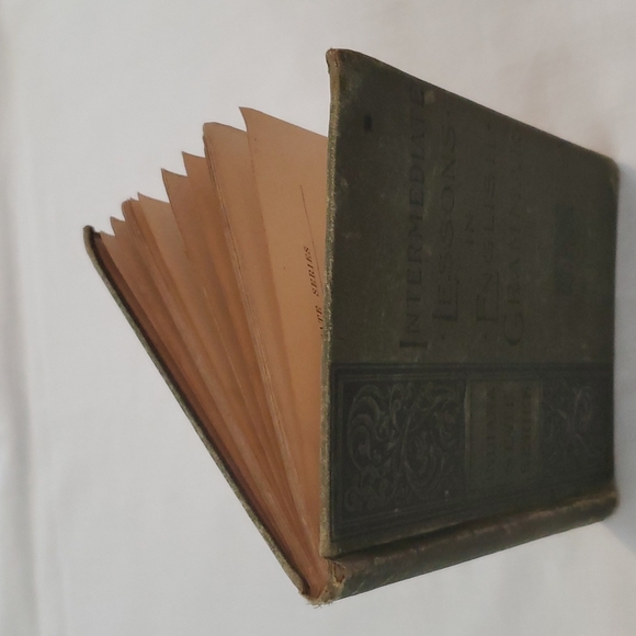 Beautiful OLD Book 1893 "Intermediate Lessons In English Grammar" Hardback 5¼" - Picture 13 of 16
